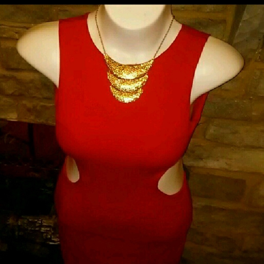 RED HOT DRESS!!! - Picture 3 of 3